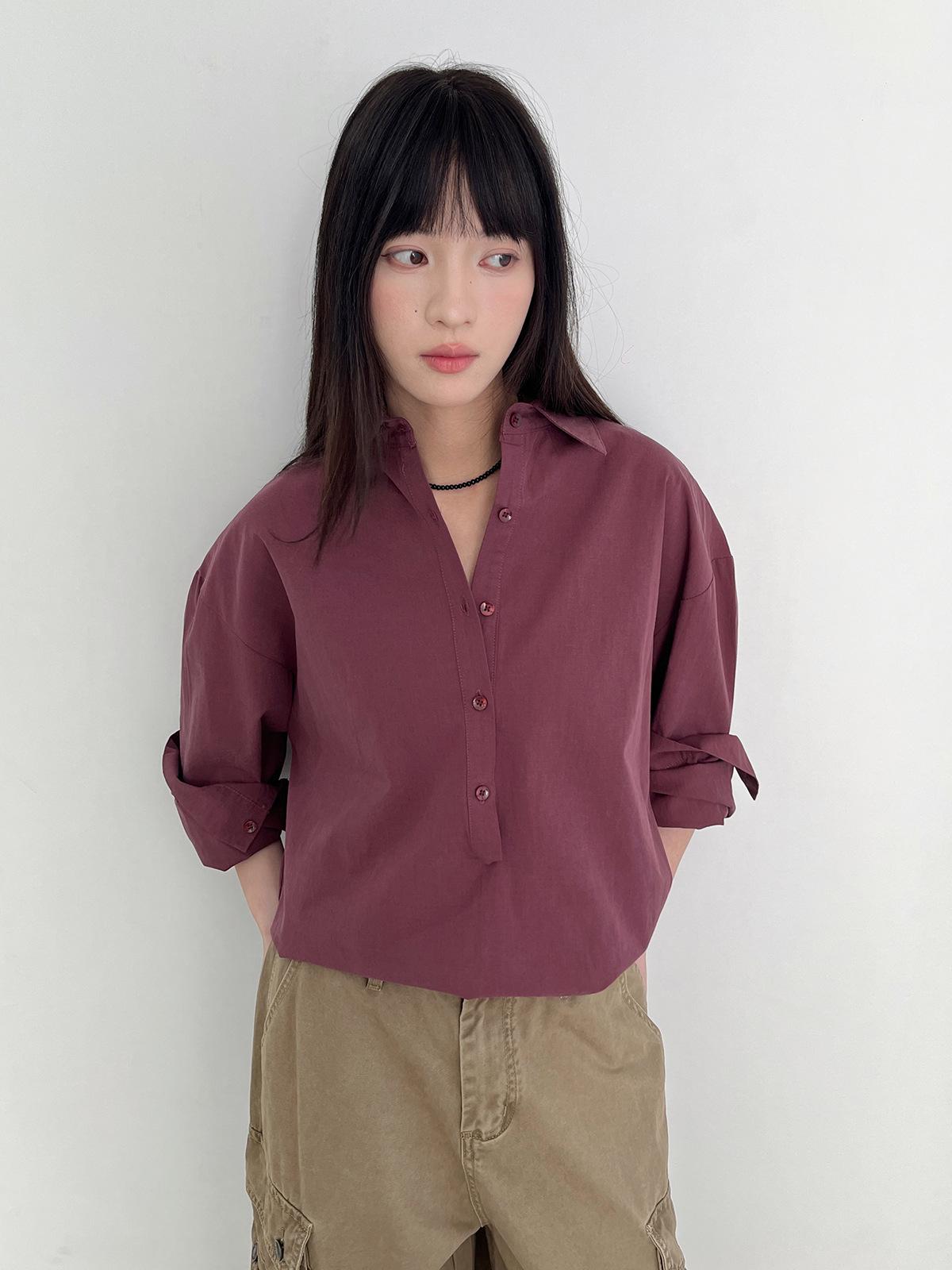 Yuyi 2026 Spring Women s High-End Long-Sleeve Button-Down Shirt m3935 One Size фіолетовий
Yuyi 2026 Spring Women s High-End Long-Sleeve Button-Down Shirt m3935 One Size фіолетовий