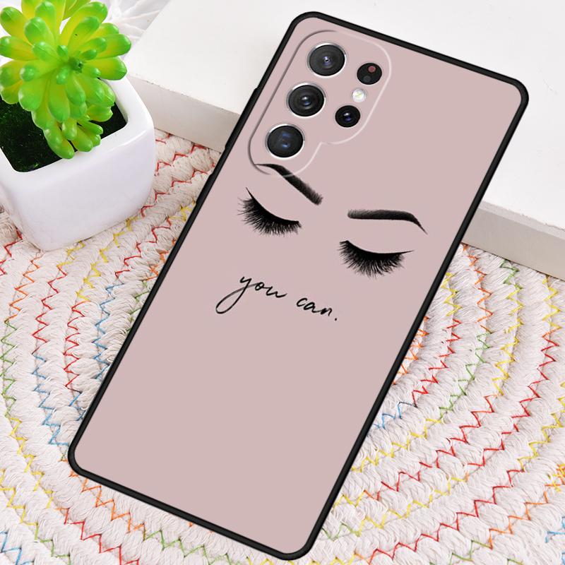 Eyelash Makeup Phone Case for Samsung Galaxy note 10 pro S26 Ultra S23 S24 FE S25 S21 S22 PLUS shockproof Cove Galaxy S24 FE
Eyelash Makeup Phone Case for Samsung Galaxy note 10 pro S26 Ultra S23 S24 FE S25 S21 S22 PLUS shockproof Cove Galaxy S24 FE