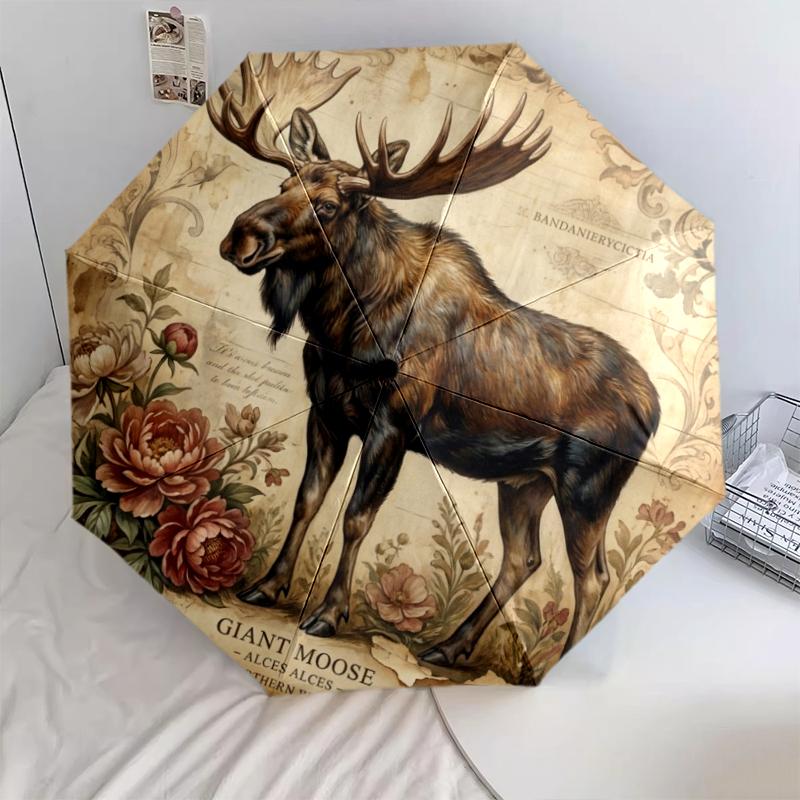 1 PC Automatic Folding Umbrella - Retro Floral Animal Pattern, Portable & Foldable Design with 8 Ribs, Christmas Birthday Gifts
1 PC Automatic Folding Umbrella - Retro Floral Animal Pattern, Portable & Foldable Design with 8 Ribs, Christmas Birthday Gifts