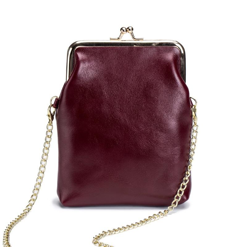 Leather fashion retro mobile phone bag niche ladies, shoulder chain messenger bag ins mini clip small bag бордовый
Leather fashion retro mobile phone bag niche ladies, shoulder chain messenger bag ins mini clip small bag бордовый