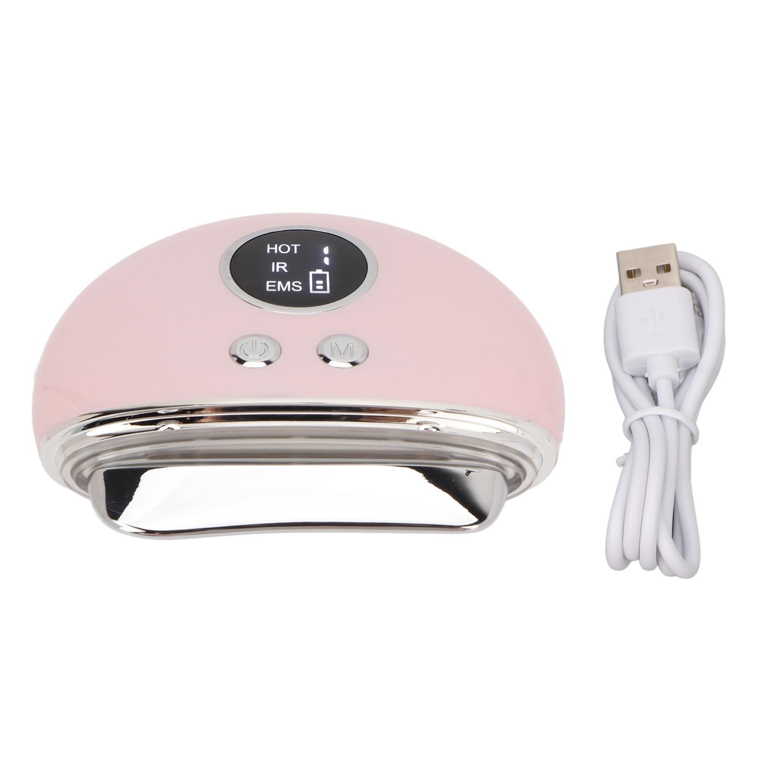 Электрический аппарат Гуаша с разноцветными огнями, микротоковое скребковое устройство для массажа лица, розовый розовый
Электрический аппарат Гуаша с разноцветными огнями, микротоковое скребковое устройство для массажа лица, розовый розовый