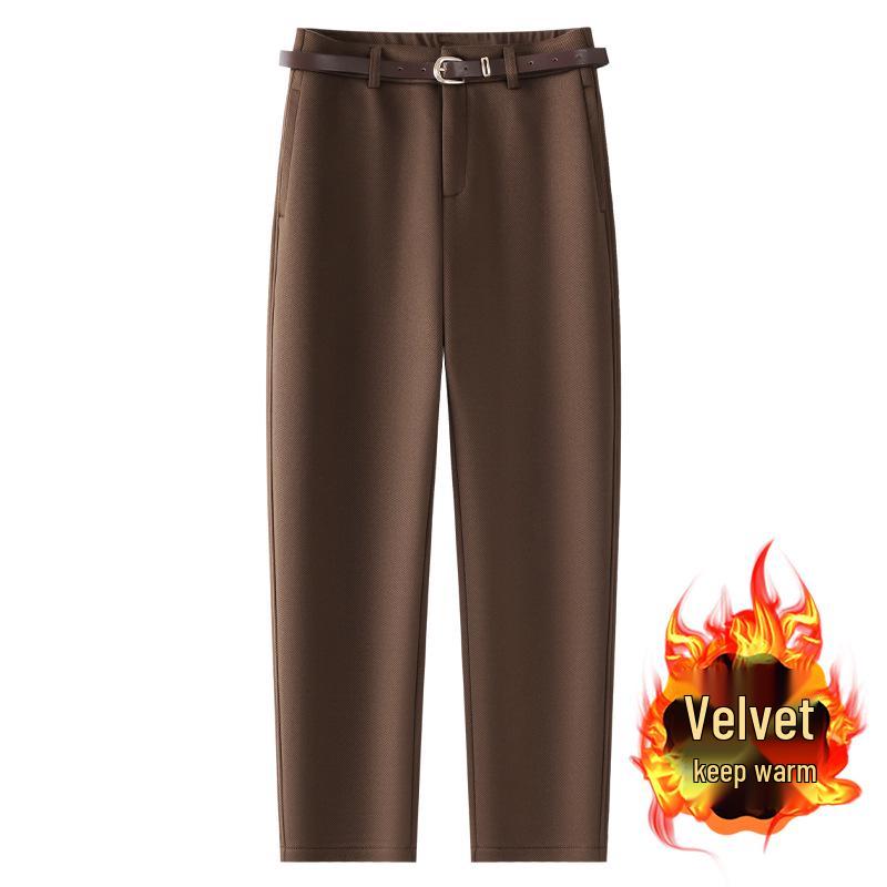 Women s Brown Woolen Fleece-Lined Harem Pants - 2024 Autumn/Winter Style, Slimming Straight-Leg Nine-Point Cigarette Pants 3XL
Women s Brown Woolen Fleece-Lined Harem Pants - 2024 Autumn/Winter Style, Slimming Straight-Leg Nine-Point Cigarette Pants 3XL