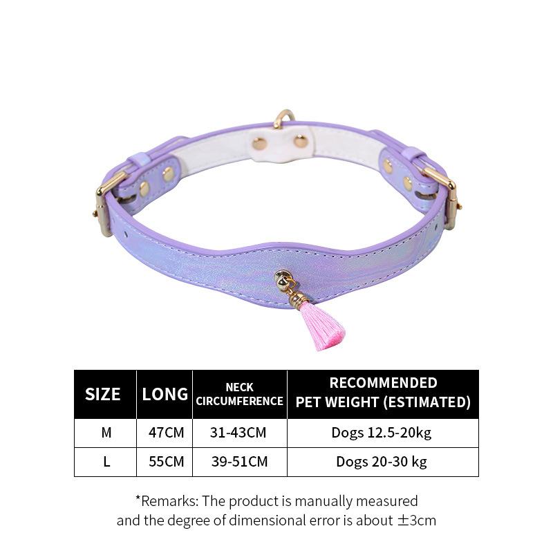 PVC Dog Collar for Dogs, Soft Padded Dog Leather Collar with Heavy Duty Gold Buckle,Durable & Comfortable for Dogs Daily Walking M фіолетовий
PVC Dog Collar for Dogs, Soft Padded Dog Leather Collar with Heavy Duty Gold Buckle,Durable & Comfortable for Dogs Daily Walking M фіолетовий