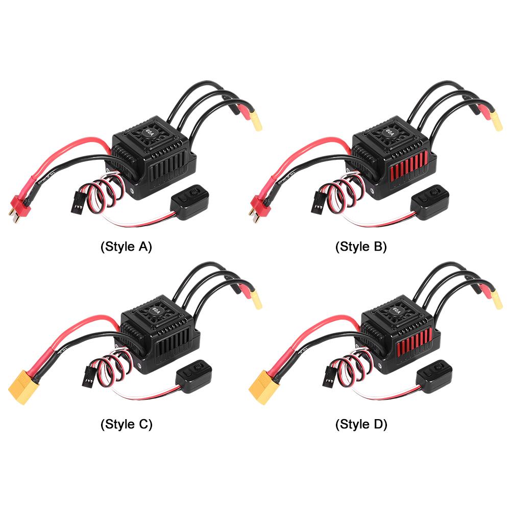 60A Безщітковий ESC 2-3S Водонепроникний безщітковий двигун ESC RC ESC Безщітковий ESC RC Інструменти оновлення для 1/10 1:10 RC Car Truck StyleB
60A Безщітковий ESC 2-3S Водонепроникний безщітковий двигун ESC RC ESC Безщітковий ESC RC Інструменти оновлення для 1/10 1:10 RC Car Truck StyleB