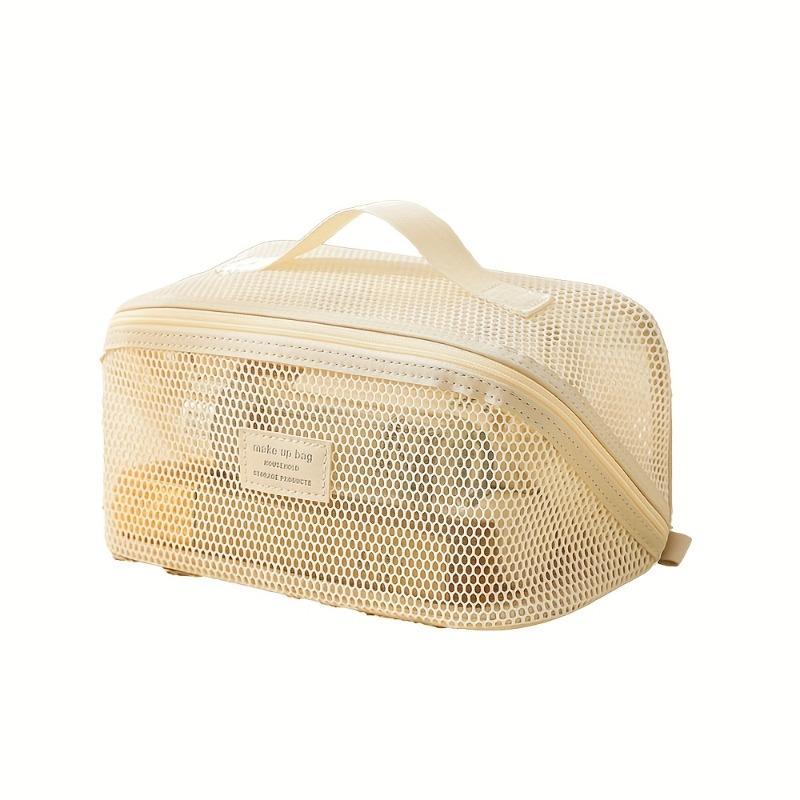 Luxury Makeup Bag for Travel, Women Cosmetic Organizer Pouch with Zip - Toiletry Kit Storage Case, Premium Ladies Make Up Box білий
Luxury Makeup Bag for Travel, Women Cosmetic Organizer Pouch with Zip - Toiletry Kit Storage Case, Premium Ladies Make Up Box білий