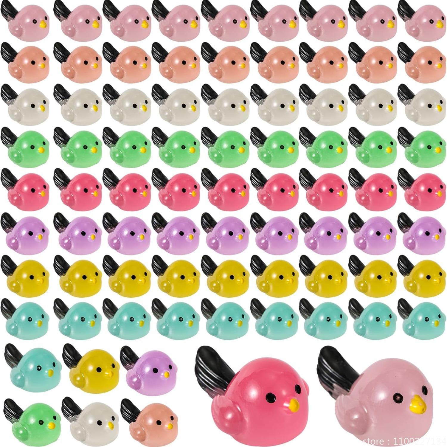 100/50 шт. светящиеся в темноте смоляные птицы | Мини светящиеся животные для декора сада кукольный домик поделки сказочный пейзаж DIY аксессуары 50Pcs
100/50 шт. светящиеся в темноте смоляные птицы | Мини светящиеся животные для декора сада кукольный домик поделки сказочный пейзаж DIY аксессуары 50Pcs