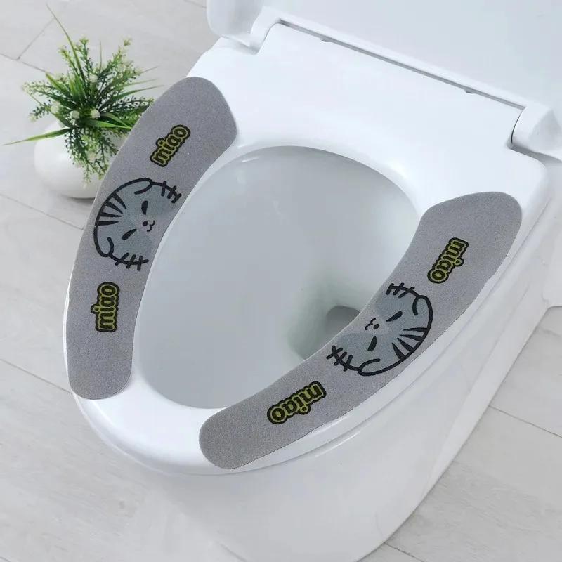 1 Pair Paste Toilet Seat Cover Cartoon Waterproof Reusable Soft Bathroom Toilet Seat Pad Cute Thick Sticky Closes Tool Seat Mat
1 Pair Paste Toilet Seat Cover Cartoon Waterproof Reusable Soft Bathroom Toilet Seat Pad Cute Thick Sticky Closes Tool Seat Mat