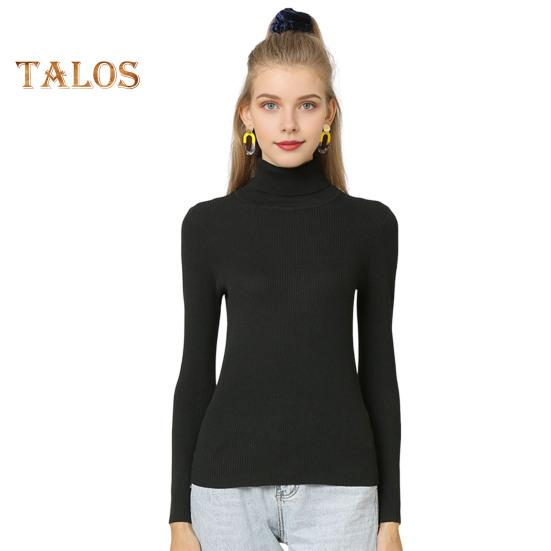 Женские топы с высоким воротником и длинным рукавом, облегающие, эластичные, трикотажные, однотонные, пуловеры, повседневная одежда S чёрный
Женские топы с высоким воротником и длинным рукавом, облегающие, эластичные, трикотажные, однотонные, пуловеры, повседневная одежда S чёрный