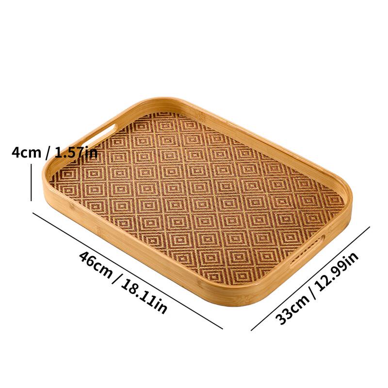 Wutuo Hand-Woven Bamboo Round Multifunctional Tray
Wutuo Hand-Woven Bamboo Round Multifunctional Tray