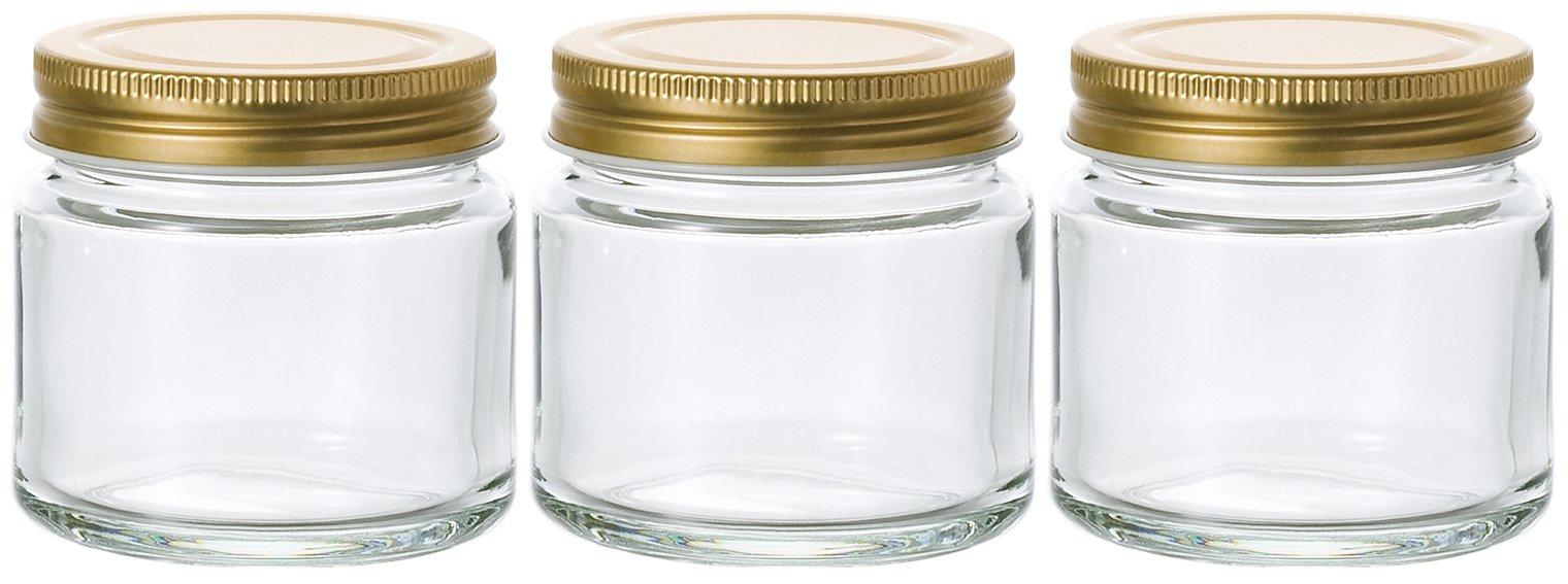 ADERIA Gold Cap Storage Bottle 150ml Set of 3 Storage Bottles Cap Yoki Made in Japan Storage Container Glass Canister Airtight Container Condiment Jar
ADERIA Gold Cap Storage Bottle 150ml Set of 3 Storage Bottles Cap Yoki Made in Japan Storage Container Glass Canister Airtight Container Condiment Jar
