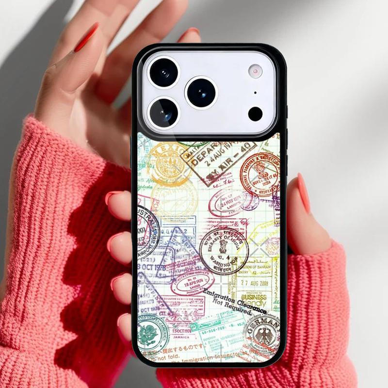 Retro Post Card Passport Stamps Phone Case for iPhone 17 Air 16e 15 14 13 Pro Max Back Cover for 12 11 Pro Coque iPhone 16e
Retro Post Card Passport Stamps Phone Case for iPhone 17 Air 16e 15 14 13 Pro Max Back Cover for 12 11 Pro Coque iPhone 16e