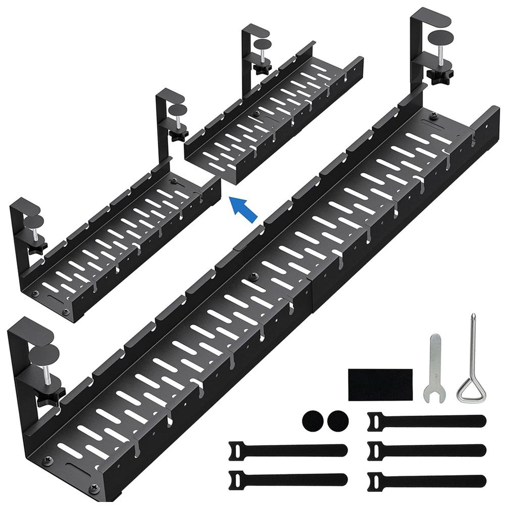Расширяемый лоток для организации кабелей под столом, сверхпрочный органайзер для шнуров, адаптер для удлинителя, стойка для проводов, многоцелевая подвесная полка чёрный
Расширяемый лоток для организации кабелей под столом, сверхпрочный органайзер для шнуров, адаптер для удлинителя, стойка для проводов, многоцелевая подвесная полка чёрный