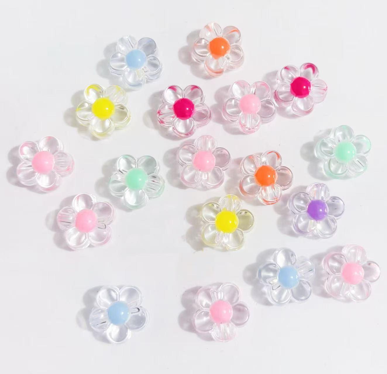 Прозрачные акриловые бусины-цветы 12 мм для изготовления украшений и аксессуаров для волос своими руками 12mm Pack of 500
Прозрачные акриловые бусины-цветы 12 мм для изготовления украшений и аксессуаров для волос своими руками 12mm Pack of 500
