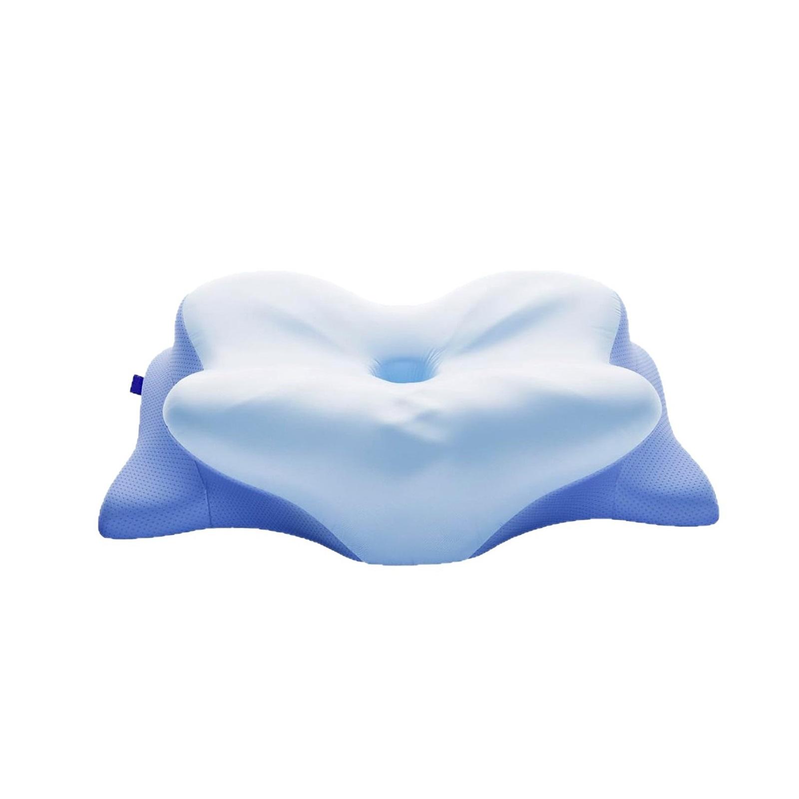 Memory Foam Cooling Pillow Ergonomic Contoured Design Breathable Ice Silk Cover for Neck and Head Support One Size небо синє кольору
Memory Foam Cooling Pillow Ergonomic Contoured Design Breathable Ice Silk Cover for Neck and Head Support One Size небо синє кольору