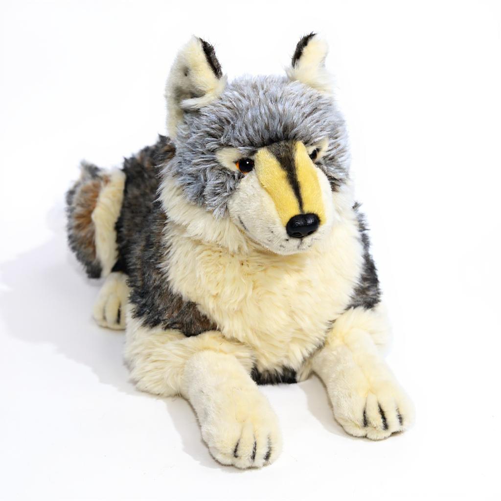 Ultra-realistic wolf plush toy, simulated animal doll, soft pillow, children s and adult gifts, home decoration, comfort compani
Ultra-realistic wolf plush toy, simulated animal doll, soft pillow, children s and adult gifts, home decoration, comfort compani