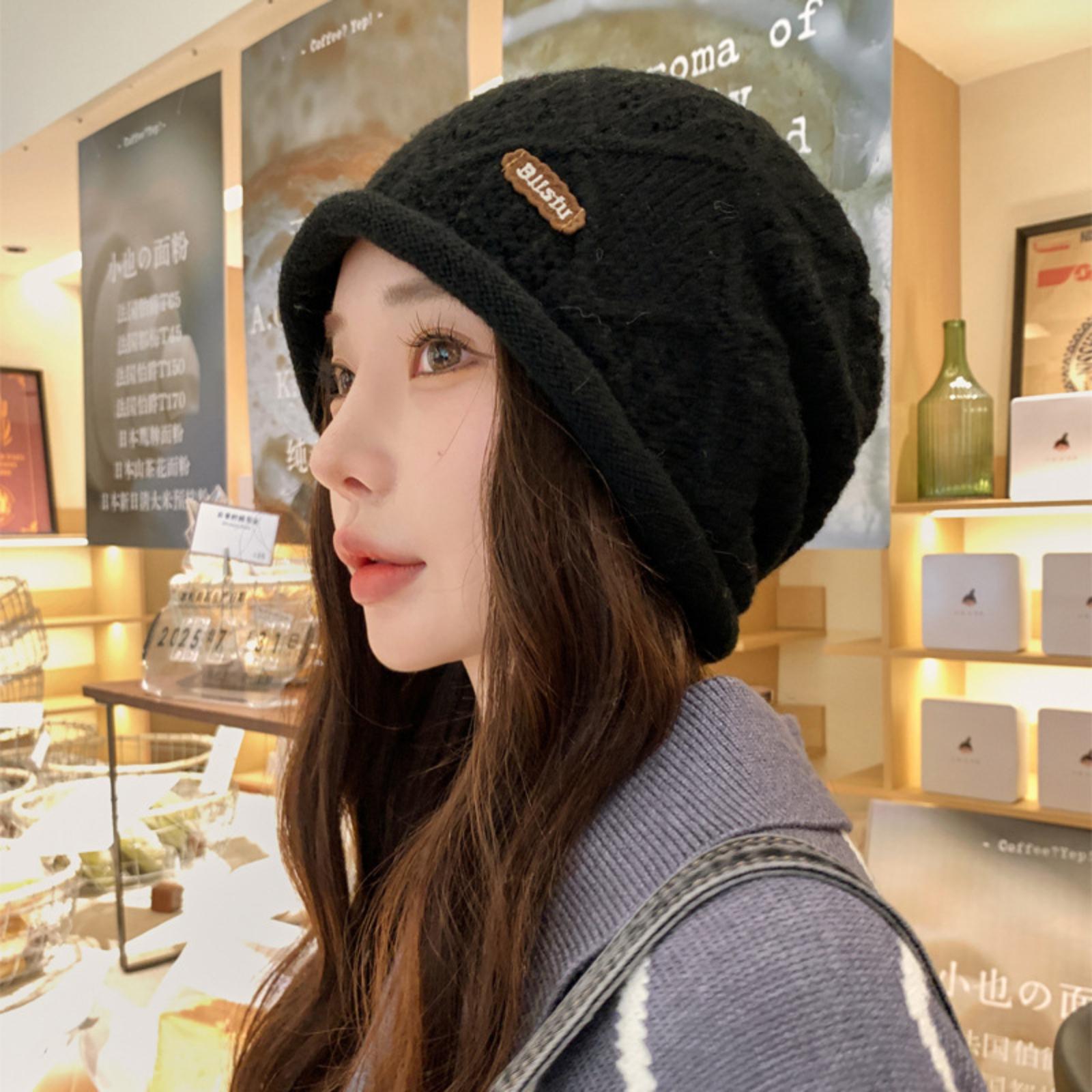 Зимова шапка пуловер на шнурку вовняна шапка в язана шапка One Size чорний
Зимова шапка пуловер на шнурку вовняна шапка в язана шапка One Size чорний