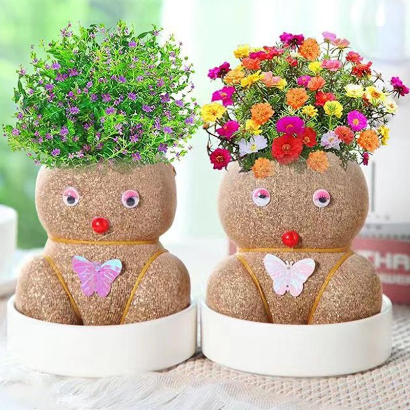 DIY кукла с соломенной головой, украшение для дома, бонсай из растений, украшение для офиса, зелень
DIY кукла с соломенной головой, украшение для дома, бонсай из растений, украшение для офиса, зелень