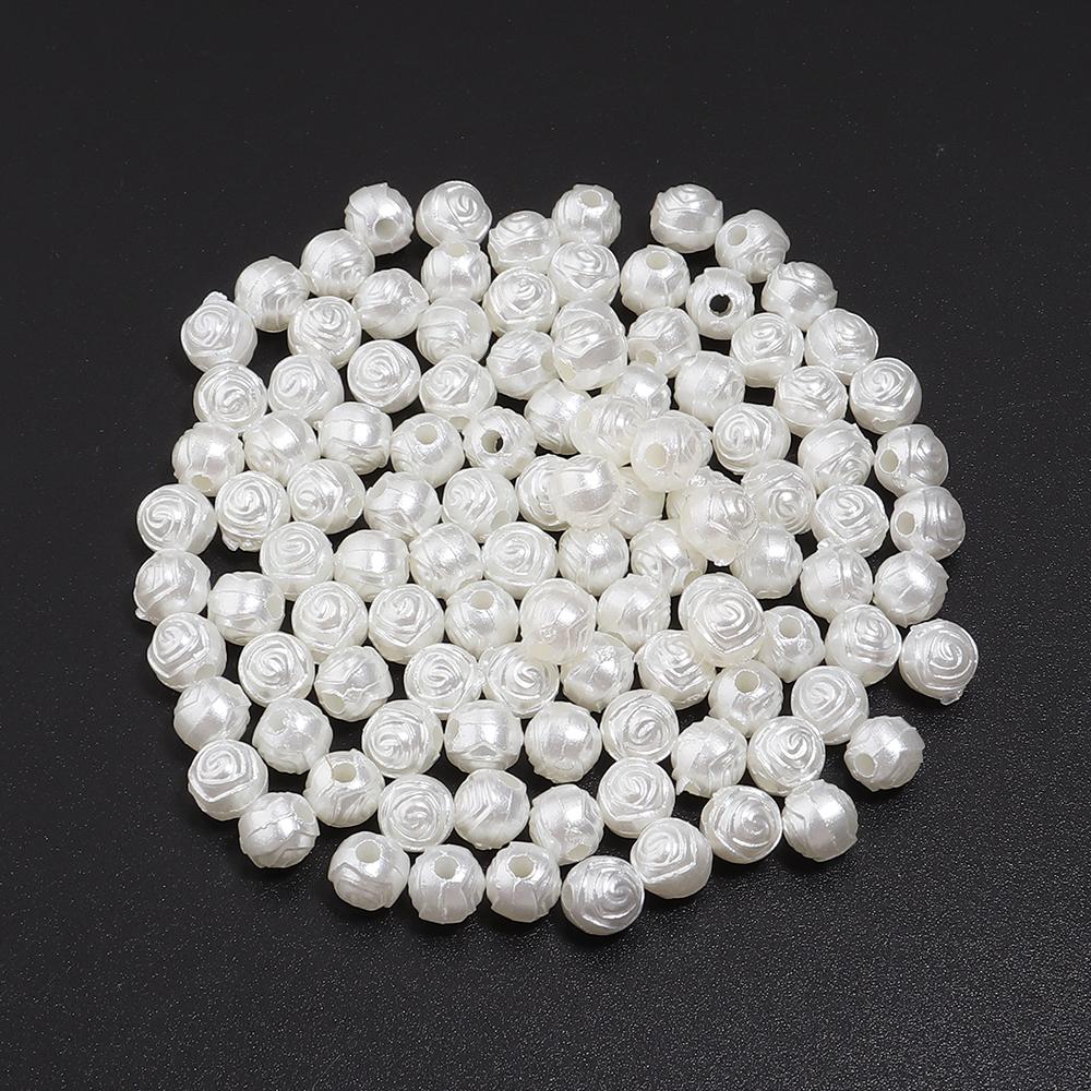 200-300pcs ABS Imitation Pearl Rose Bud Beads Round Loose Spacer Beads For Jewelry Making DIY Crafts Earrings Bracelet Supplies
200-300pcs ABS Imitation Pearl Rose Bud Beads Round Loose Spacer Beads For Jewelry Making DIY Crafts Earrings Bracelet Supplies