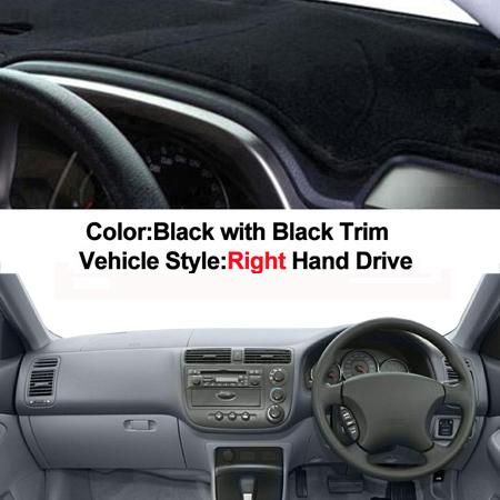 Car Inner Dashboard Cover Dash Mat Carpet Cape For Honda Civic Sedan 2001 2002 2003 2004 2005 LHD RHD Auto Dashmat Sunshade
Car Inner Dashboard Cover Dash Mat Carpet Cape For Honda Civic Sedan 2001 2002 2003 2004 2005 LHD RHD Auto Dashmat Sunshade