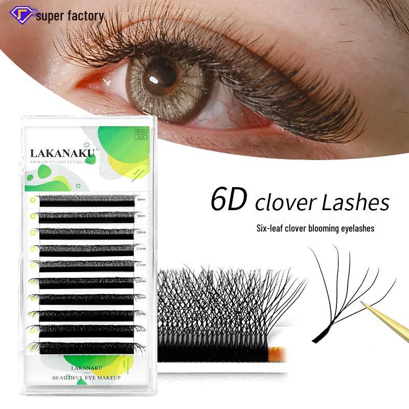 6D Single Strand False Eyelashes - Barbie D Curl, Dense European & American Style, Clover Design, Seamless Extensions 0.07 C Curl
6D Single Strand False Eyelashes - Barbie D Curl, Dense European & American Style, Clover Design, Seamless Extensions 0.07 C Curl