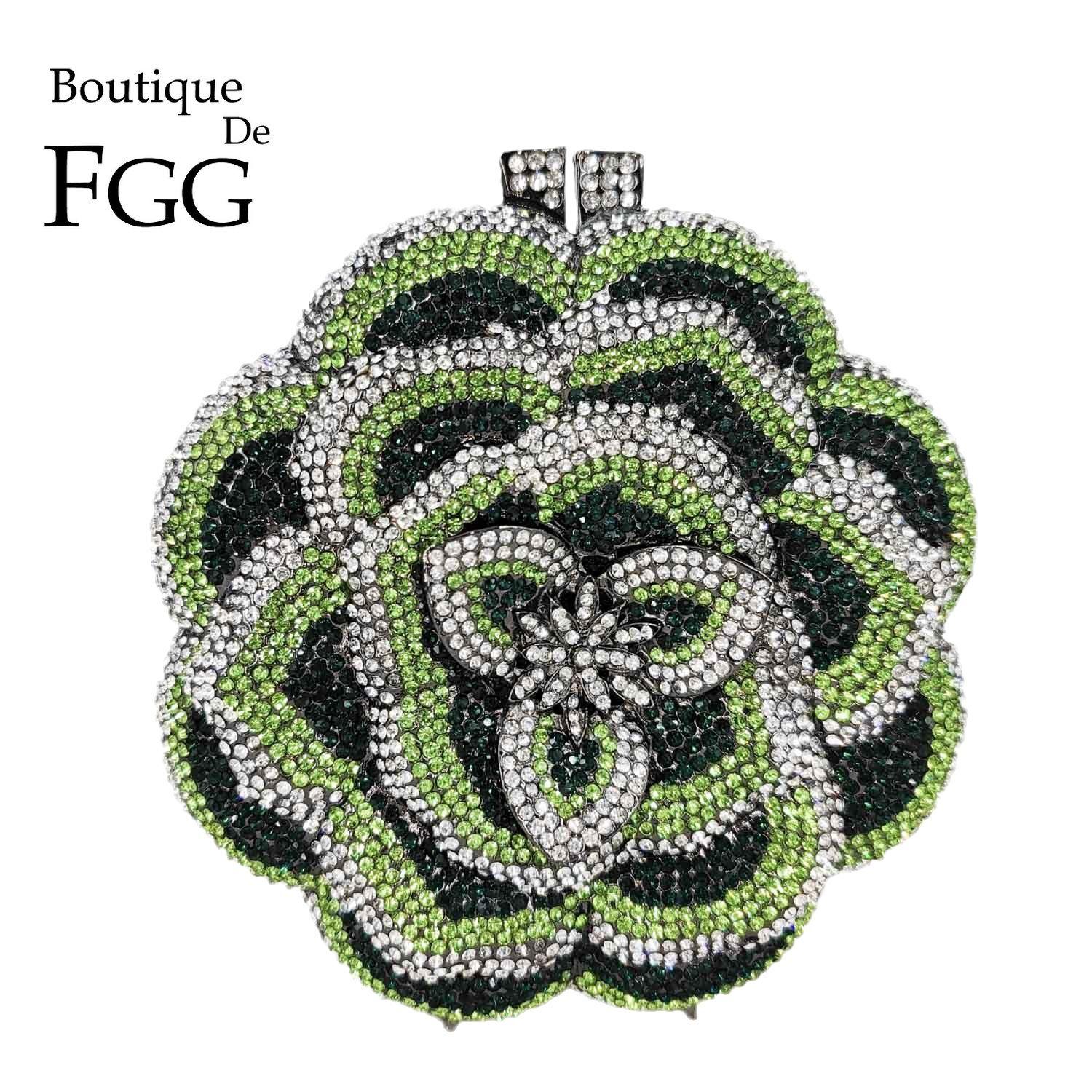 Boutique De FGG Women Blue Evening Bags Flower Wedding Bridal Crystal Clutch Purses Party Dinner Rhinestone Handbags Mini Size
Boutique De FGG Women Blue Evening Bags Flower Wedding Bridal Crystal Clutch Purses Party Dinner Rhinestone Handbags Mini Size