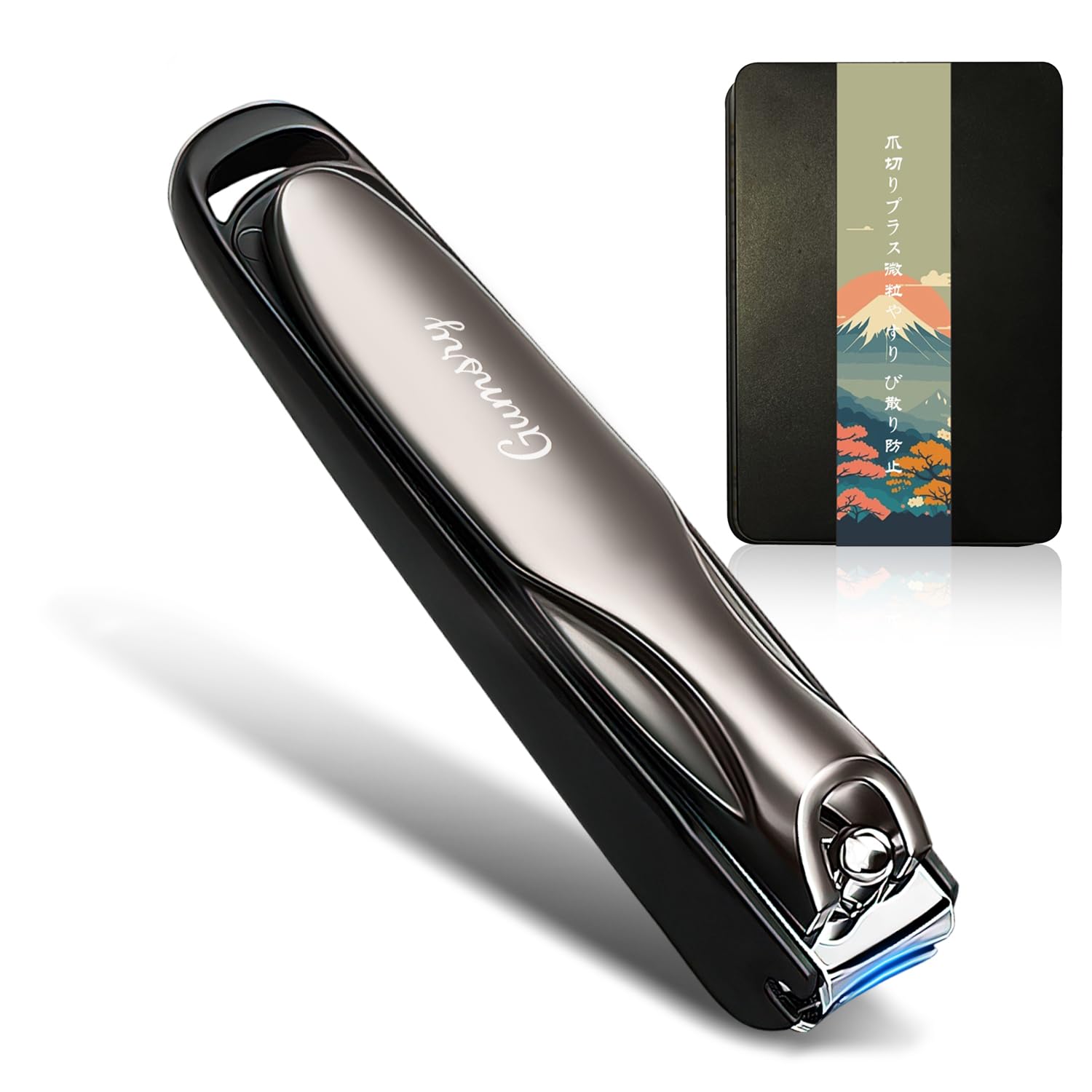 Gumsry Premium Nail Made in Japan with Stainless Nail Curved Easy to Safe for and Includes Storage Case Clippers, Steel, 2-Sided File, Blade, Sharp,
Gumsry Premium Nail Made in Japan with Stainless Nail Curved Easy to Safe for and Includes Storage Case Clippers, Steel, 2-Sided File, Blade, Sharp,