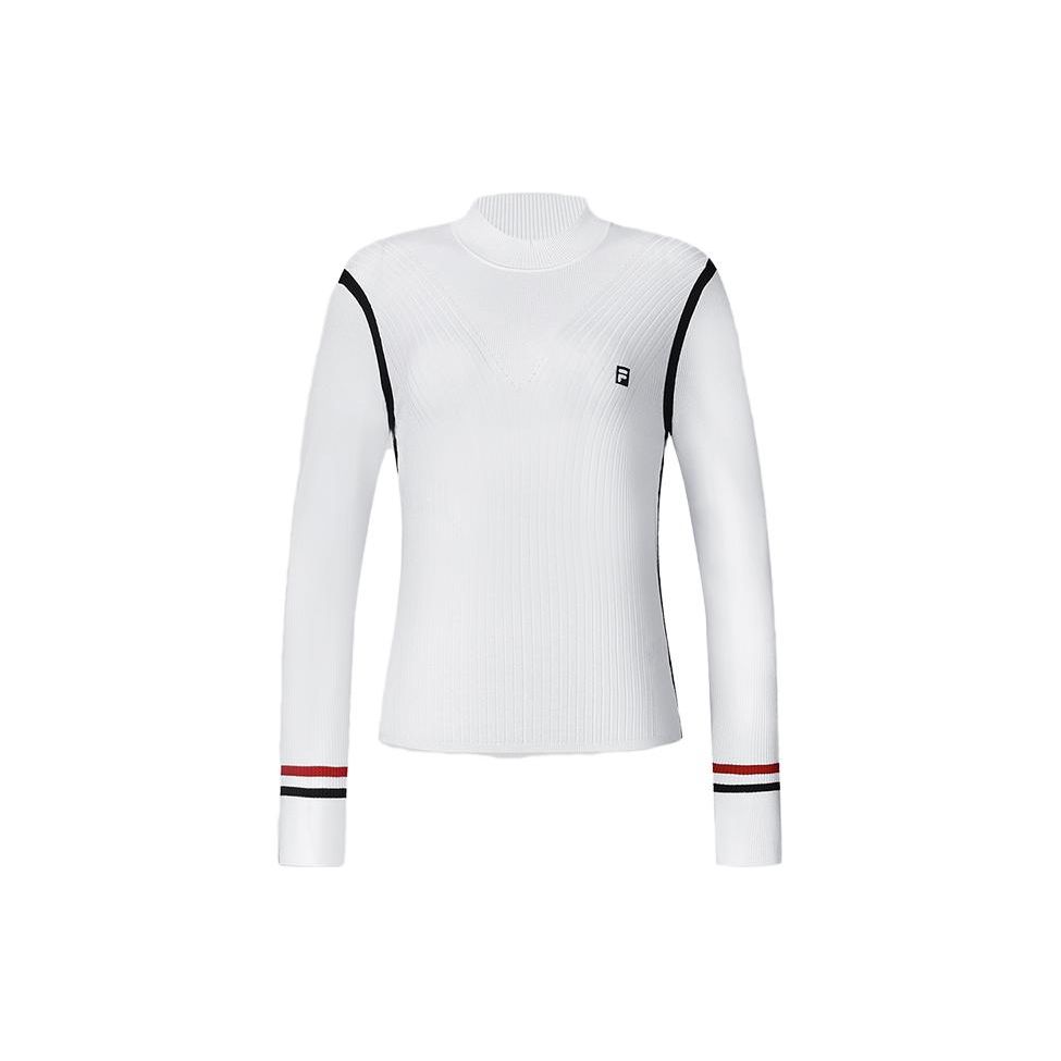 FILA Golf Series Color Block Повседневный свитер с длинным рукавом Трикотажный свитер Женский свитер Jade-White A11W415402F-WT M
FILA Golf Series Color Block Повседневный свитер с длинным рукавом Трикотажный свитер Женский свитер Jade-White A11W415402F-WT M