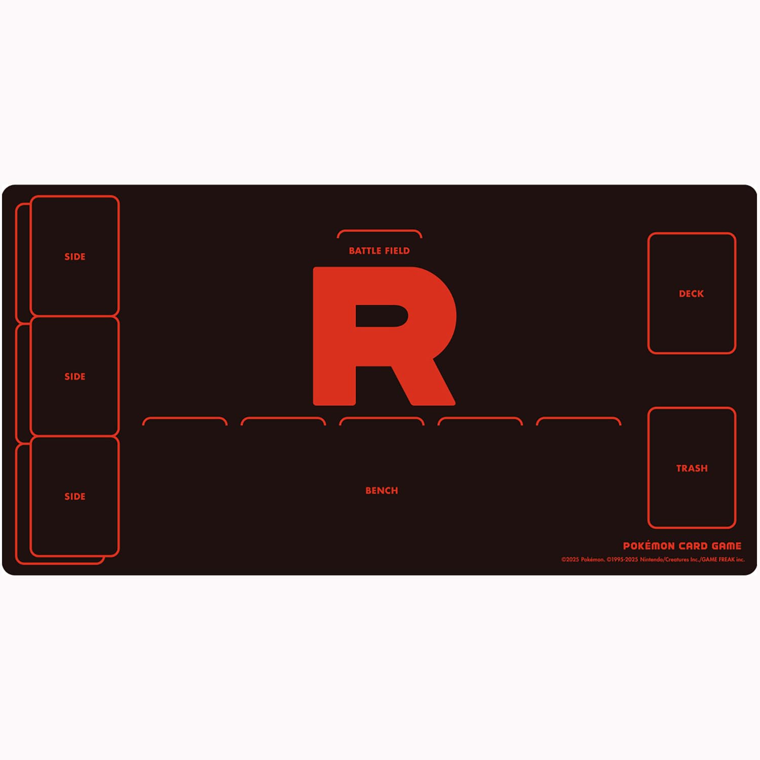 Pokémon Center Original Pokémon Card Game Rubber Play Mat Team Rocket
Pokémon Center Original Pokémon Card Game Rubber Play Mat Team Rocket
