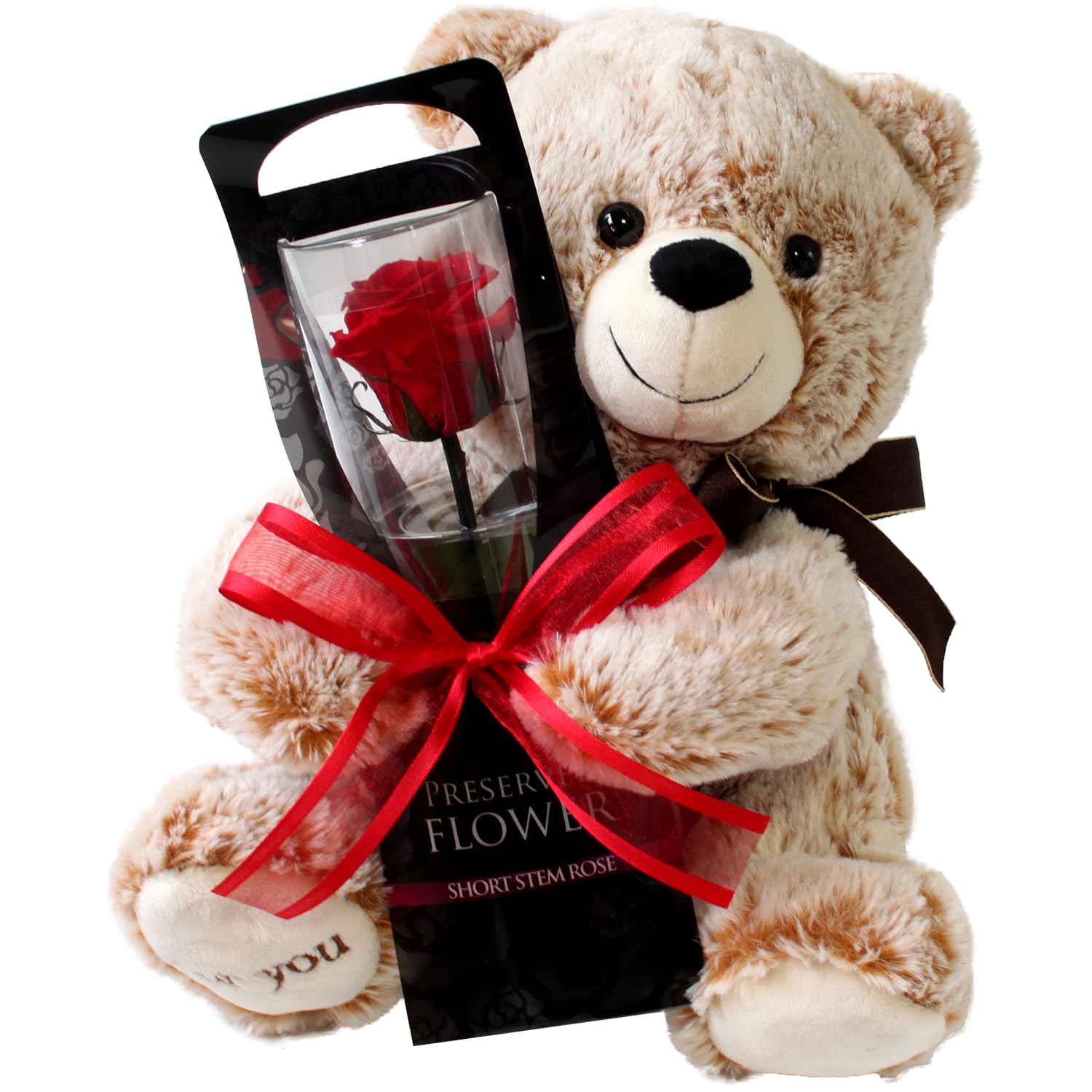 Preserved Flower Arrangement, Bear and Single Rose, Red, Perfect for Gifts, Celebrations, Anniversaries, Birthdays, Mother s Day, and More. Perfect as
Preserved Flower Arrangement, Bear and Single Rose, Red, Perfect for Gifts, Celebrations, Anniversaries, Birthdays, Mother s Day, and More. Perfect as