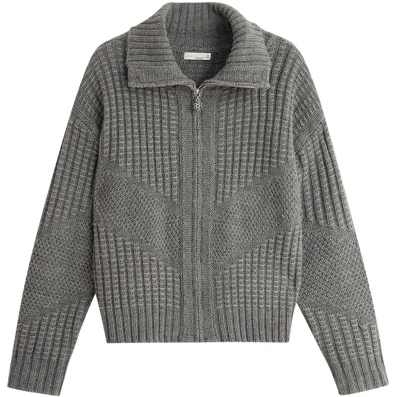 Женский жаккардовый трикотажный свитер INMAN с высоким воротом и молнией XL
Женский жаккардовый трикотажный свитер INMAN с высоким воротом и молнией XL