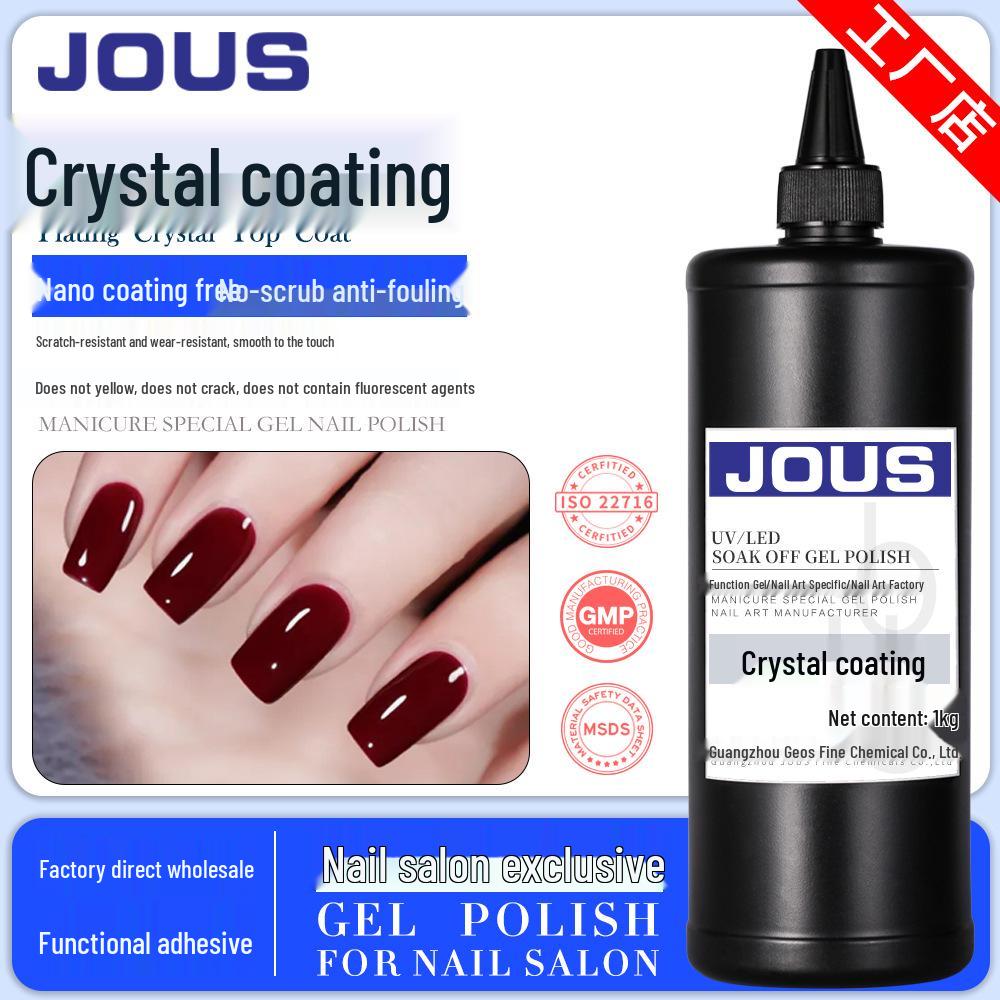 Nail Salon Electroplating Top Coat: Scratch-Resistant, Anti-Yellowing, Anti-Stain, Wear-Resistant, Super Bright Gel
Nail Salon Electroplating Top Coat: Scratch-Resistant, Anti-Yellowing, Anti-Stain, Wear-Resistant, Super Bright Gel