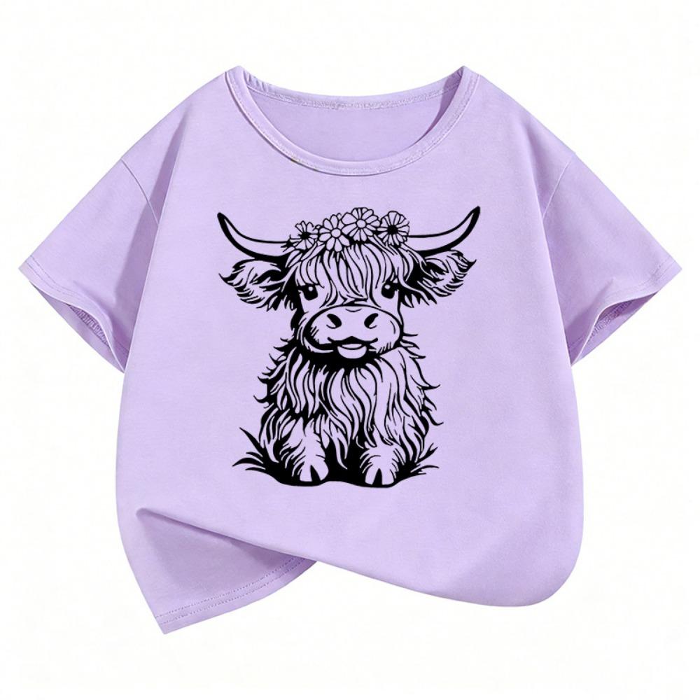 Cow Funny Design Printed T Shirts Animal Kids Children s Short Sleeve T-shirt Boys Girls Summer Spring Casual Top Tee Shirt 100
Cow Funny Design Printed T Shirts Animal Kids Children s Short Sleeve T-shirt Boys Girls Summer Spring Casual Top Tee Shirt 100