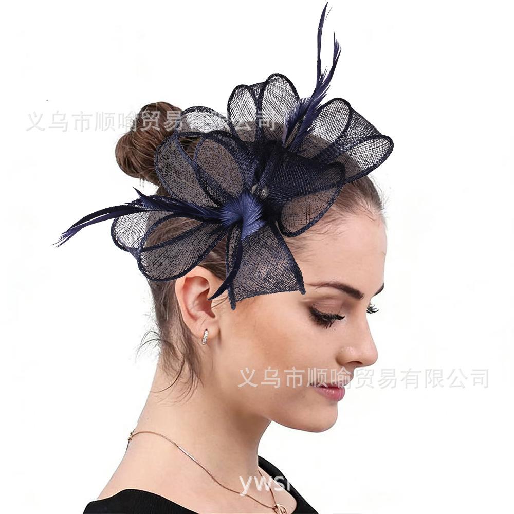 Popular Orange Hemp Hat Bridal Photo Wedding Dress Headdress темно-синий
Popular Orange Hemp Hat Bridal Photo Wedding Dress Headdress темно-синий