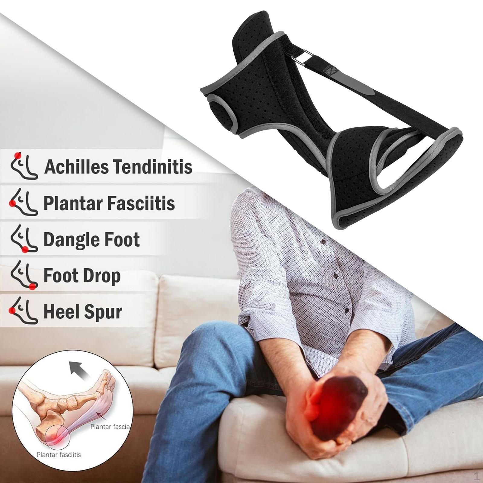 Ночная шина для голеностопного сустава, дышащая, портативная, легкая, для ног
Ночная шина для голеностопного сустава, дышащая, портативная, легкая, для ног
