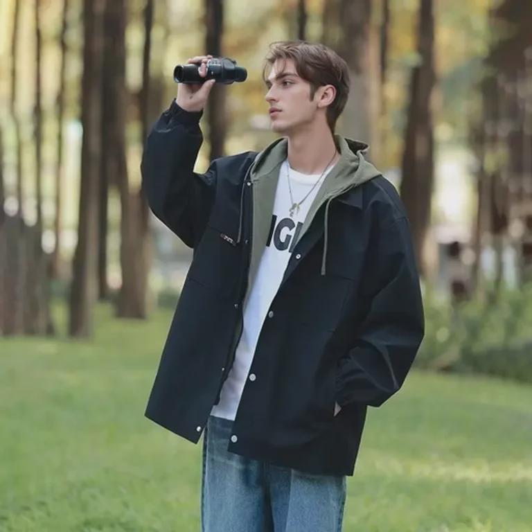 Men s Korean Style Hooded Two-Piece Jacket - Trendy All-Match Outdoor Wear for Spring and Autumn M
Men s Korean Style Hooded Two-Piece Jacket - Trendy All-Match Outdoor Wear for Spring and Autumn M