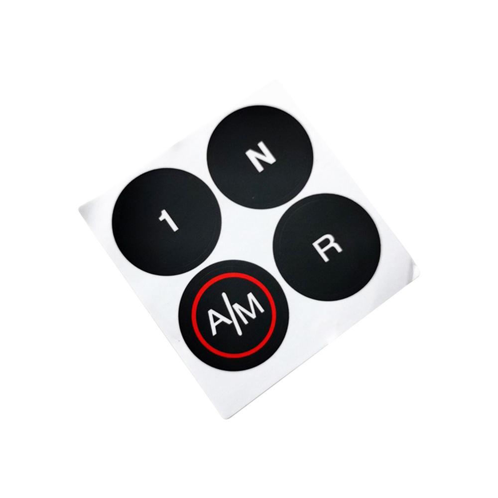 New Car Peeling Button Repair Decals Stickers Black For Fiat 500 Mta Gearbox Worn
New Car Peeling Button Repair Decals Stickers Black For Fiat 500 Mta Gearbox Worn