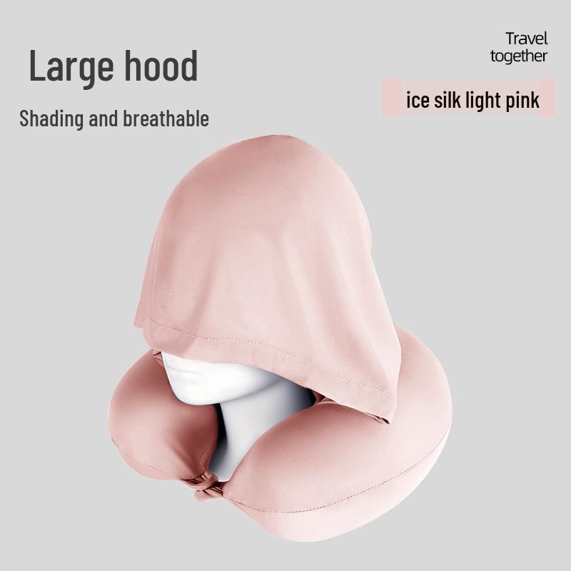 U-Shaped Travel Neck Pillow with Hood - Ice Silk Headrest for Airplane & Car Sleeping
U-Shaped Travel Neck Pillow with Hood - Ice Silk Headrest for Airplane & Car Sleeping