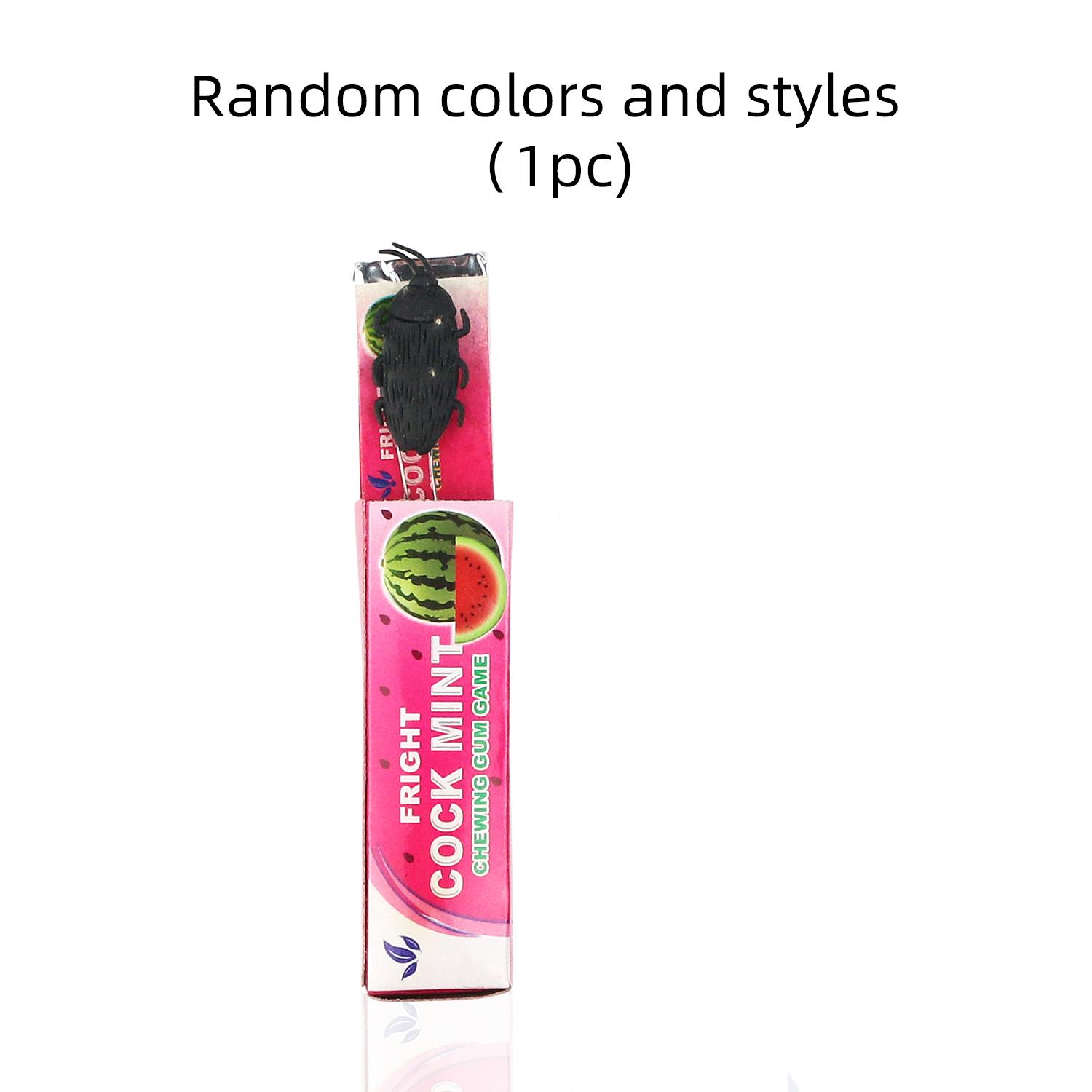 Cockroach gum startles April Fool s Day pranks, pranks, pranks, toys with random colors
Cockroach gum startles April Fool s Day pranks, pranks, pranks, toys with random colors