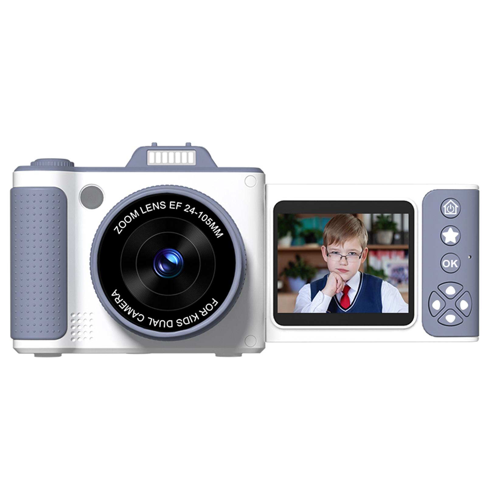 Цифровая камера 1080P для детей Цифровая видеокамера 48MP 2.4 дюймовый откидной экран 8-кратный зум Телескопический
Цифровая камера 1080P для детей Цифровая видеокамера 48MP 2.4 дюймовый откидной экран 8-кратный зум Телескопический