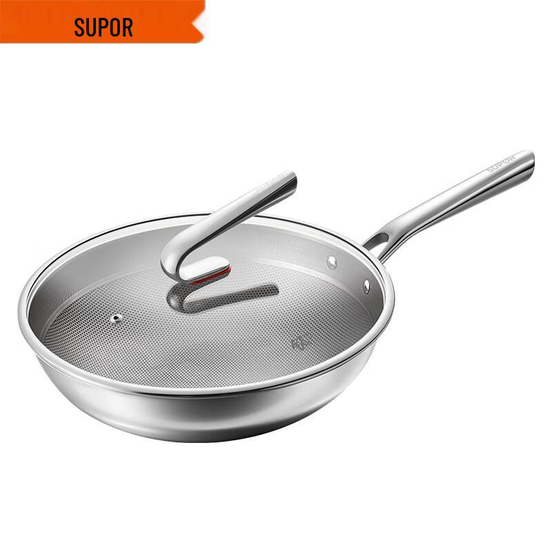 SUPOR 32cm Pure Titanium Non-stick Lightweight Wok
SUPOR 32cm Pure Titanium Non-stick Lightweight Wok