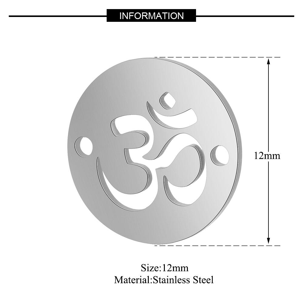 10pcs/lot diy religious good luck om stainless steel charm pendant yin yang hamsa jewelry bracelet connector charms
10pcs/lot diy religious good luck om stainless steel charm pendant yin yang hamsa jewelry bracelet connector charms