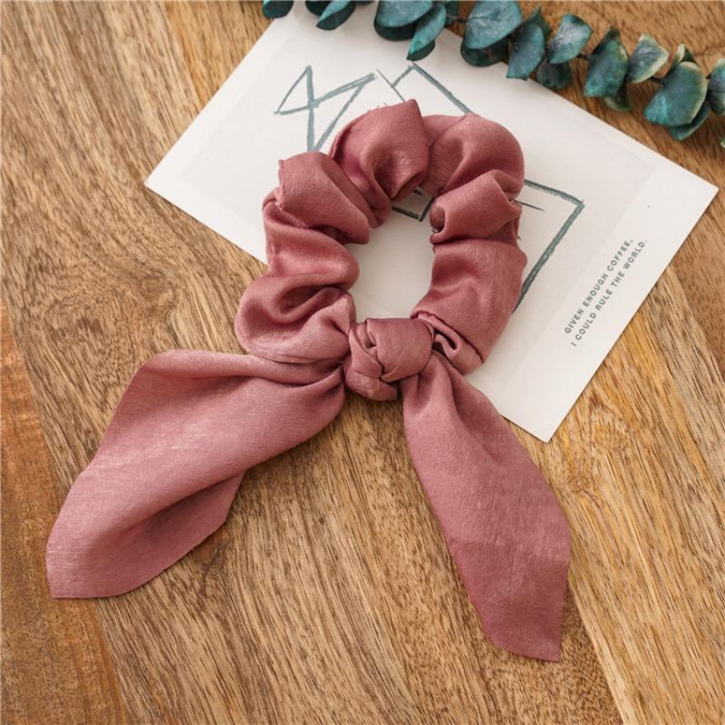 Braid Hairband with Fringed Tassels, Large Intestine-shaped Fabric Loop, Simple Solid-colored Rabbit Ear Headband, Silk Fabric
Braid Hairband with Fringed Tassels, Large Intestine-shaped Fabric Loop, Simple Solid-colored Rabbit Ear Headband, Silk Fabric