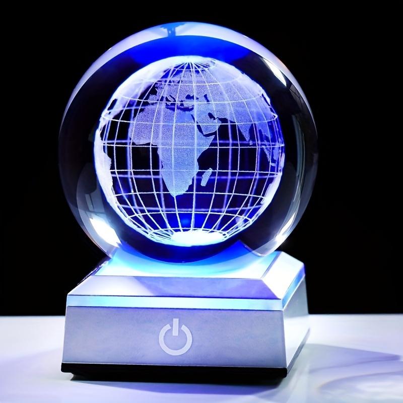 USB Night Light LED Crystal the earth Ball Table Lamp 3D Decor for Home Table Lamp Party Toys for Kids Adult Xmas Gifts 8CM
USB Night Light LED Crystal the earth Ball Table Lamp 3D Decor for Home Table Lamp Party Toys for Kids Adult Xmas Gifts 8CM