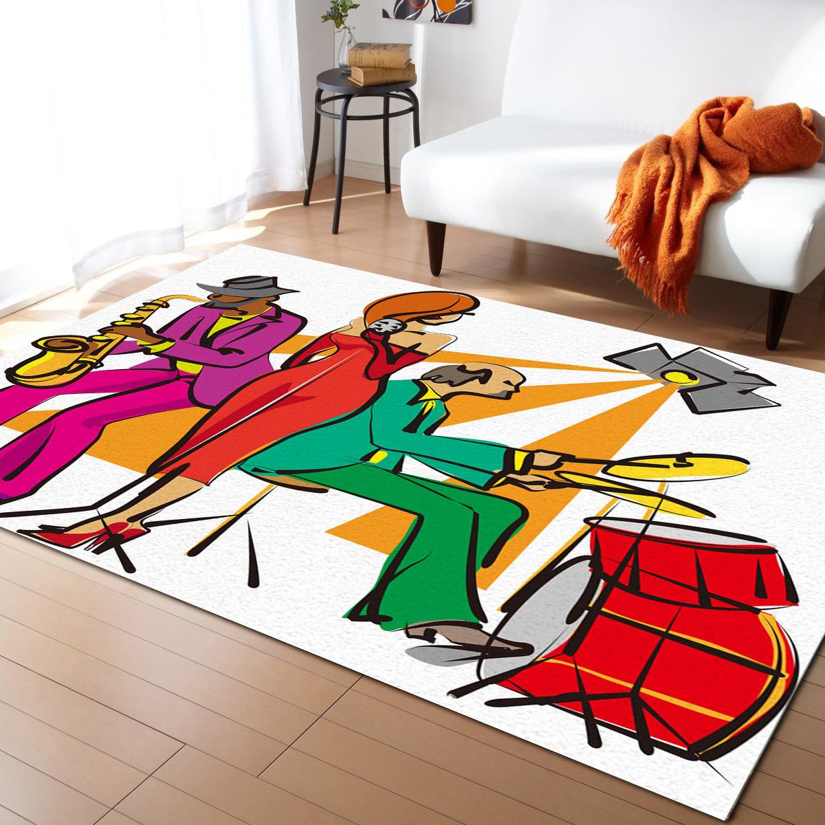 Jazz Drum Music Equipment Carpets for Living Room Household Bedside Rugs Kids Room Decoration Floor Mats Office Anti-slip Mat 40x60cm 16x24 inch
Jazz Drum Music Equipment Carpets for Living Room Household Bedside Rugs Kids Room Decoration Floor Mats Office Anti-slip Mat 40x60cm 16x24 inch