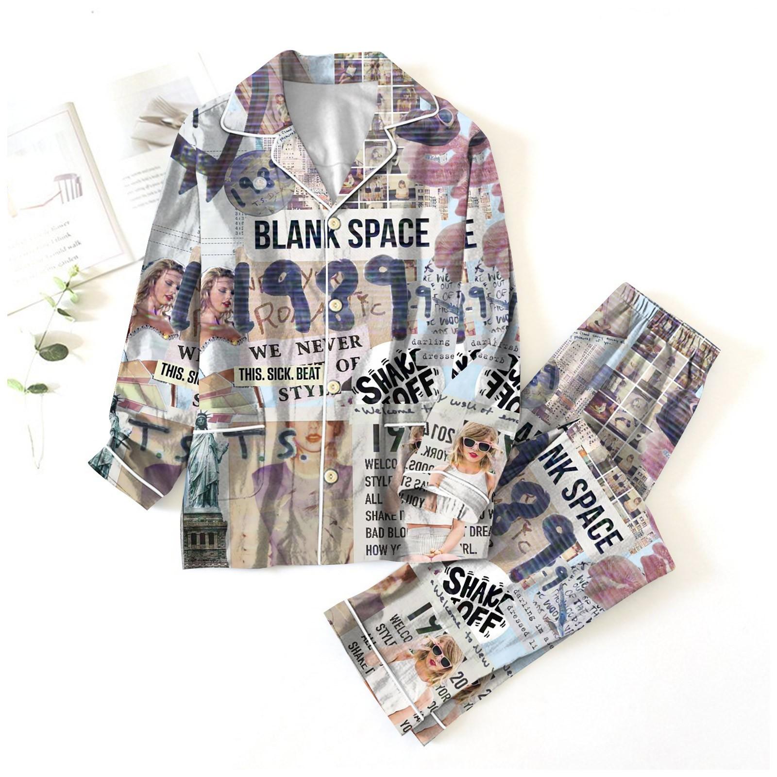 Женский костюм из 2 предметов с принтом, топ на пуговицах с длинными рукавами, широкие брюки, комплект, пижамный домашний повседневный костюм M тёмно-синий
Женский костюм из 2 предметов с принтом, топ на пуговицах с длинными рукавами, широкие брюки, комплект, пижамный домашний повседневный костюм M тёмно-синий