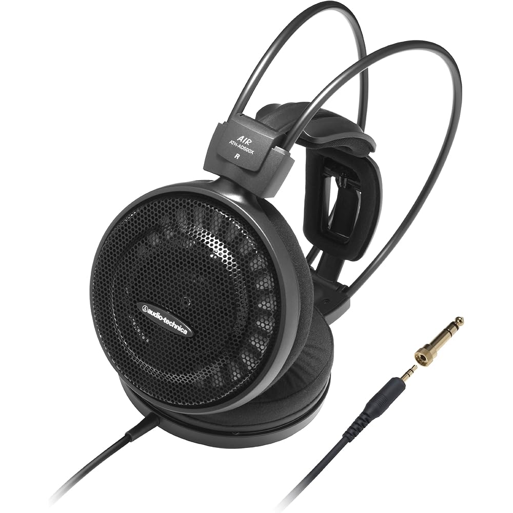 Audio-Technica ATH-AD500X Дротові відкриті повітряно-динамічні навушники, Чорні
Audio-Technica ATH-AD500X Дротові відкриті повітряно-динамічні навушники, Чорні