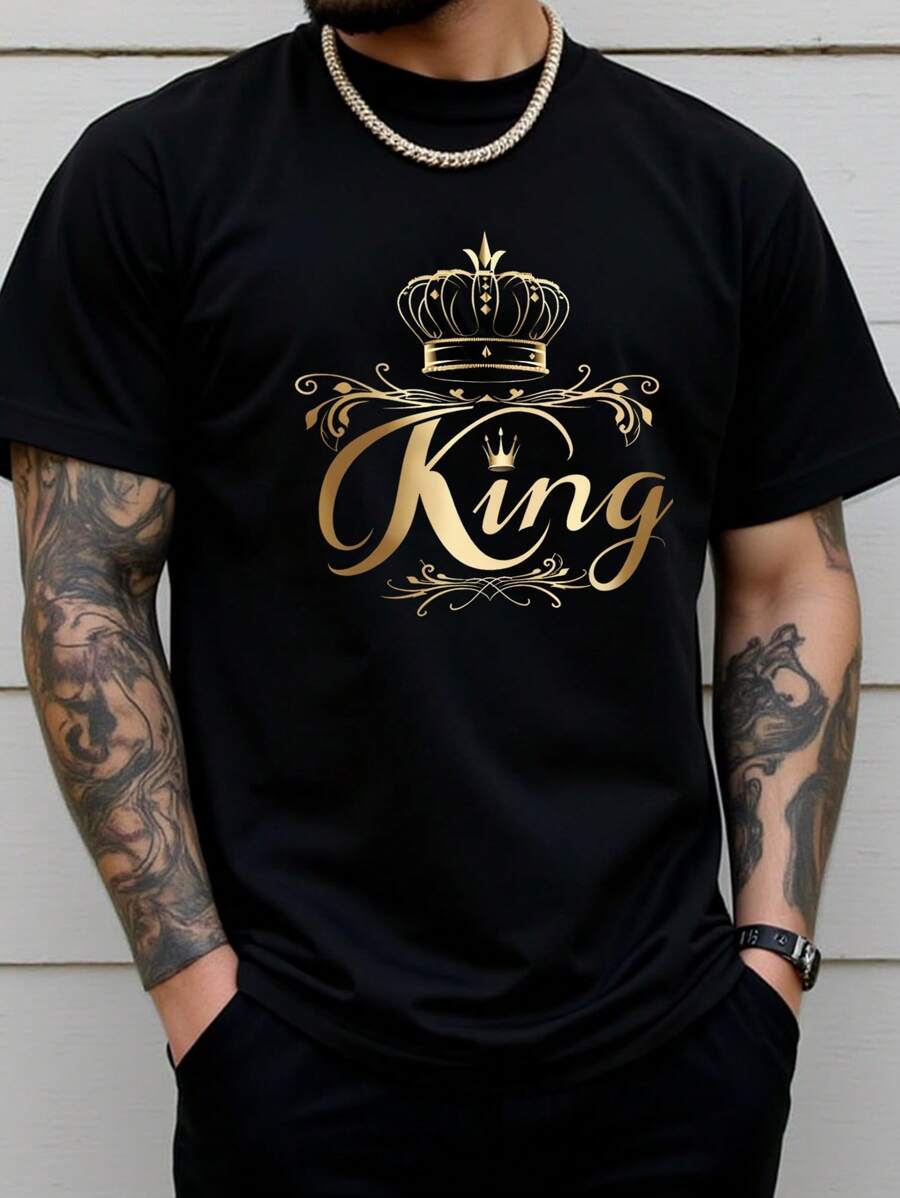 Unisex s Summer Round Neck Short Sleeve Casual T-Shirt With Pentagram Print XXXL
Unisex s Summer Round Neck Short Sleeve Casual T-Shirt With Pentagram Print XXXL