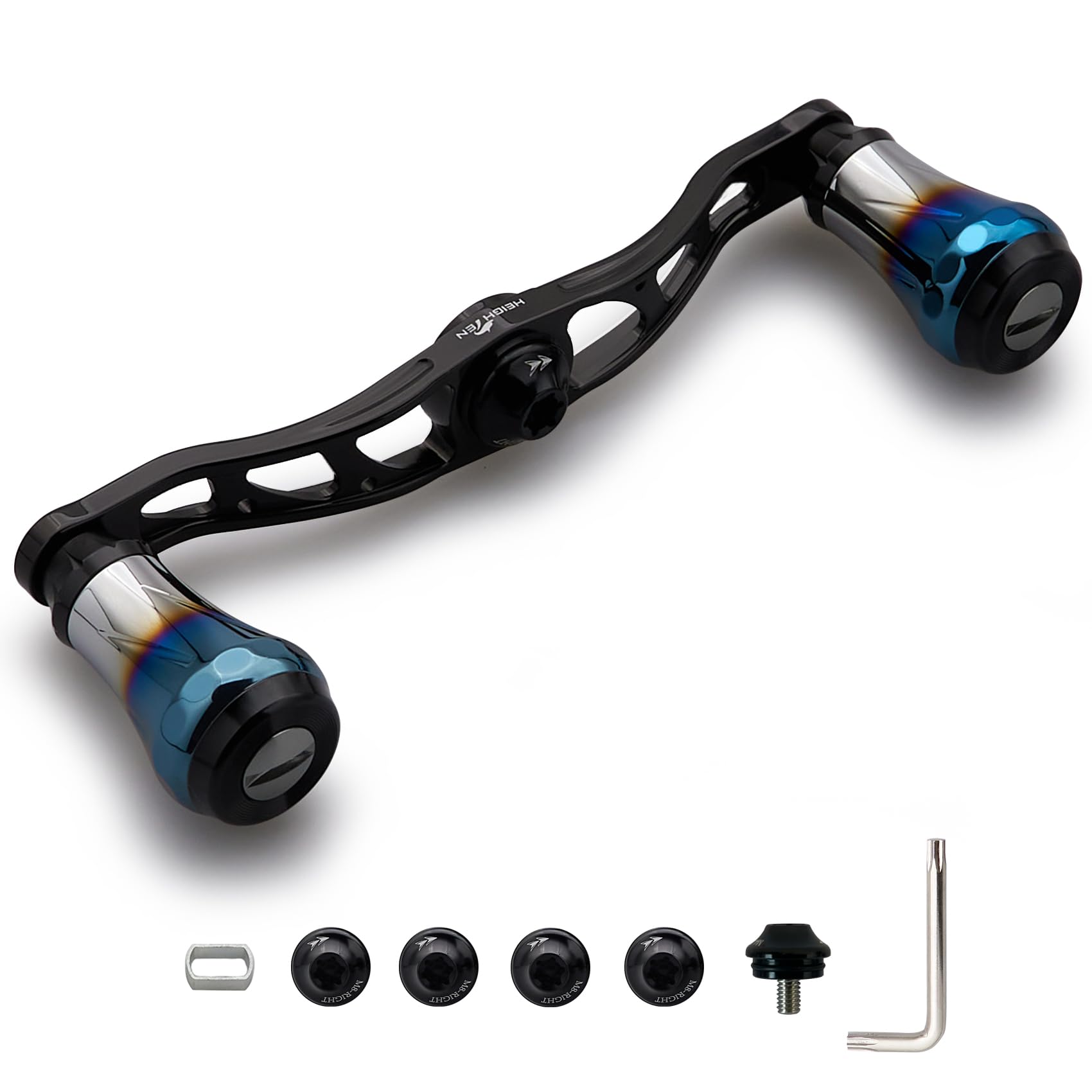 Рукоятка катушки HEIGHTEN для Abu Aviation Aluminum Aurora Series V2.0 90 мм/105 мм/115 мм Shimano, Daiwa, Garcia, (V2.0-105мм - Черный) (0123)
Рукоятка катушки HEIGHTEN для Abu Aviation Aluminum Aurora Series V2.0 90 мм/105 мм/115 мм Shimano, Daiwa, Garcia, (V2.0-105мм - Черный) (0123)