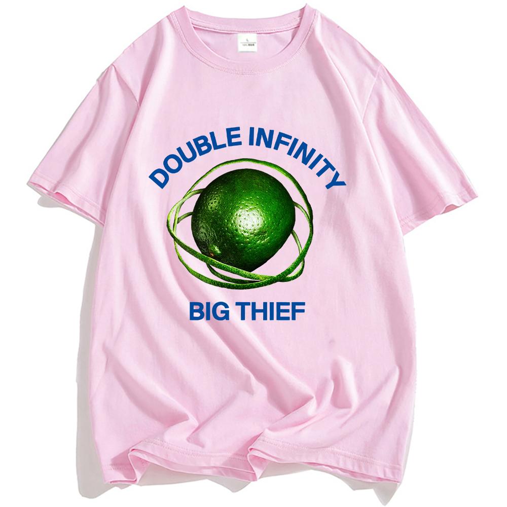Double Infinity Lime T-Shirt Big Thief Band Fashion Tshirts Casual Summer O-neck Male T Shirt Cotton Loose Unisex Streetwear M
Double Infinity Lime T-Shirt Big Thief Band Fashion Tshirts Casual Summer O-neck Male T Shirt Cotton Loose Unisex Streetwear M