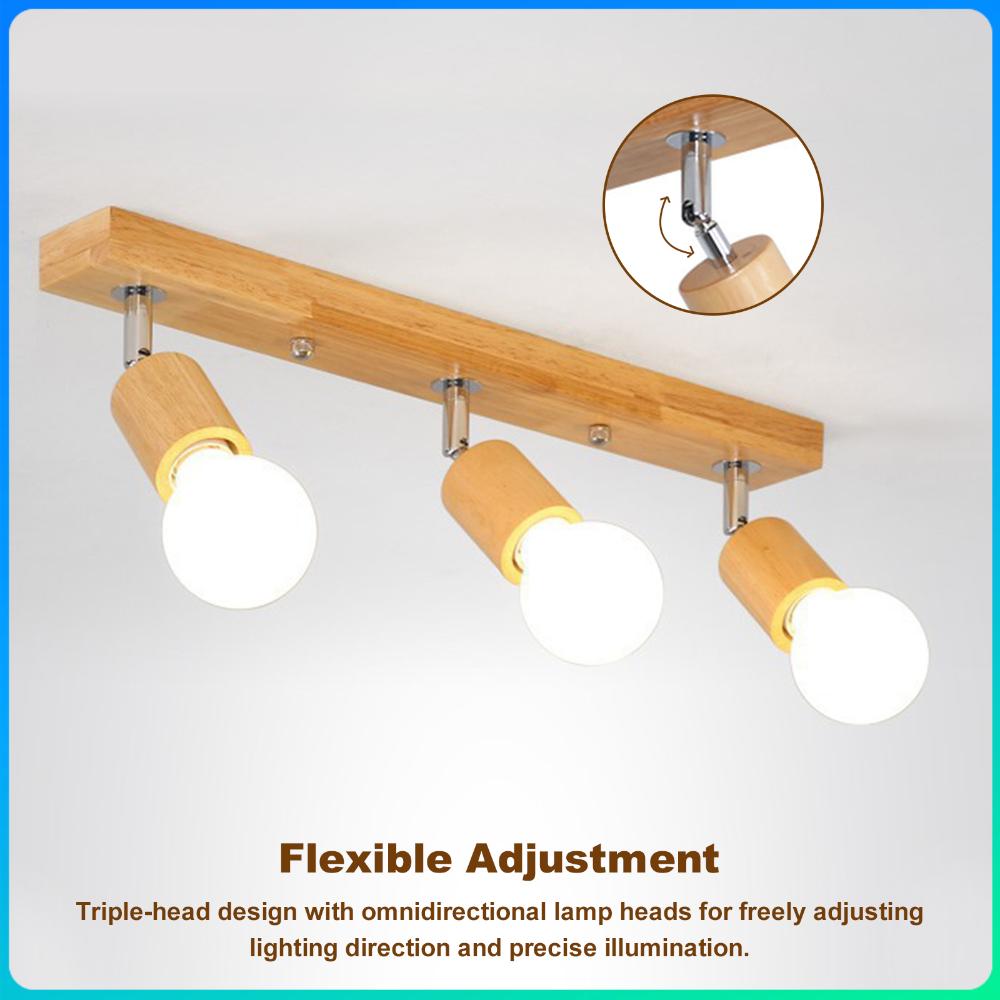 Adjustable LED Spotlights Environment Friendly Rotatable Spotlight Wooden Base Ceiling Light Fixture for Living Room Dining Room China Mainland
Adjustable LED Spotlights Environment Friendly Rotatable Spotlight Wooden Base Ceiling Light Fixture for Living Room Dining Room China Mainland